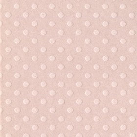 Bazzill Dotted Swiss - Sunset Rose - 12x12"
