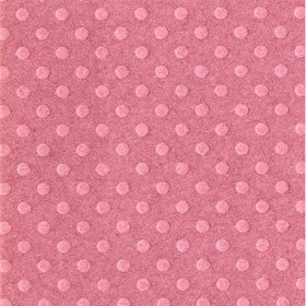Bazzill Dotted Swiss - Romantic Mauve - 12x12"