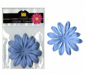 Bazzill - Paper Flowers - Slate Blue 3"