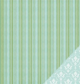 3 Bugs in a Rug - A Trip to Paris - Paris Stripe - 12x12" Double Sided Paper