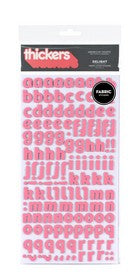 American Crafts - Thickers - Delight - Watermelon - Fabric Stickers