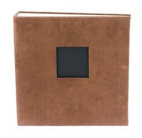 American Crafts -  Corduroy Album 8.5x11" D Ring - Chestnut