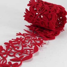 FTI - Felt Ribbon - Red 1m