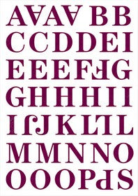 KaiserCraft - Gypsy Sisters Collection - Alpha Stickers - AS213