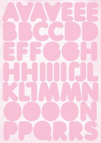 KaiserCraft - Alpha Stickers - Fairy Floss