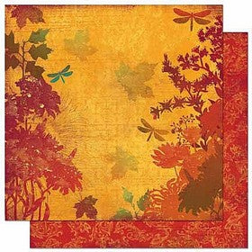 Bo Bunny - Forever Fall Collection - Nature - 12x12" Double sided Paper