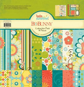 Bo Bunny - Hello Sunshine Collection - 12x12" Collection Pack
