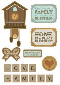 KaiserCraft - Homemade Collection - Printed Chipboard