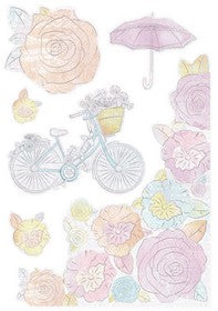KaiserCraft - Pink Gelato Collection - Printed Chipboard