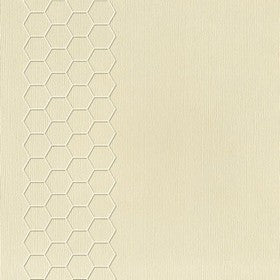 Coredinations - Pink Paislee - 12x12" Cardstock - Vanilla Cream Hexagon