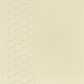 Coredinations - Pink Paislee - 12x12" Cardstock - Vanilla Cream Hexagon