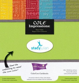 Core'dinations - Core Impressions - Stacy Julian - Happy Colours 12"