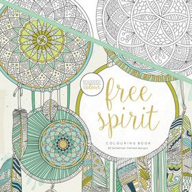 KaiserCraft - Free Spirit Colouring Book 250x250mm