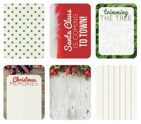 KaiserCraft - Captured Moments - Basecoat Christmas - 3x4" Journal Cards