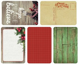 KaiserCraft - Captured Moments - Basecoat Christmas - 4x6" Journal Cards