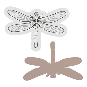 Couture Creations - Layered Dragonfly Mini Stamp and Die