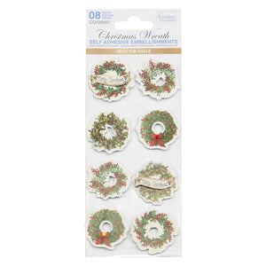 Couture Creations - Christmas Embellishment - Christmas Wreath