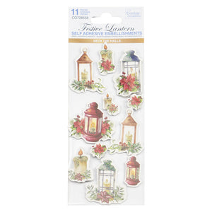 Couture Creations - Christmas Embellishment - Festive Lantern