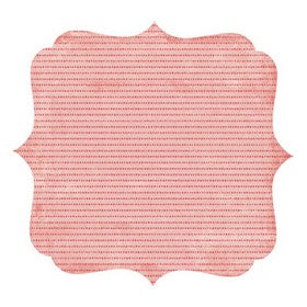 Crete Paper - Tickled Pink - Lillian Collection - Die Cut Paper