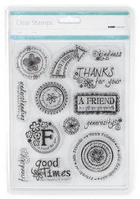 KaiserCraft - Clear Stamps - Friends