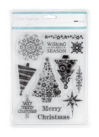 KaiserCraft - Clear Stamps - Merry Christmas