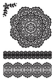 KaiserCraft - Tea at Elsie's Collection - Clear Acrylic Stamps - CS740