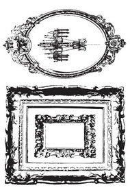 KaiserCraft - Chanteuse Collection - Clear Acrylic Stamps