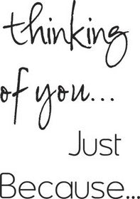 KaiserCraft - Mini Clear Acrylic Stamps - Greeting