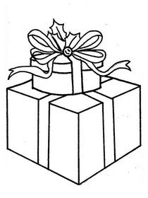 KaiserCraft - Mini Clear Acrylic Stamps - Presents