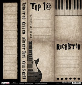 Darkroom Door - Music Collection - Music Journal - 12x12" Paper