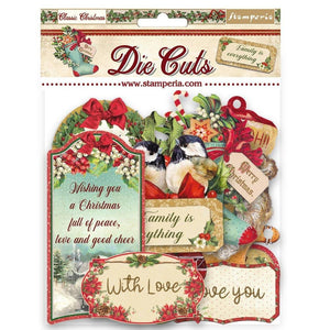 Stamperia - Classic Christmas - Die Cuts