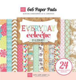 Echo Park - Everyday Eclectic Collection - 6x6" Paper Pad