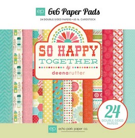 Echo Park - So Happy Together Collection - 6x6" Paper Pad