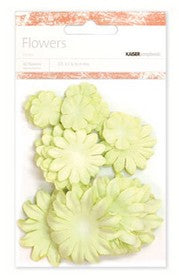 KaiserCraft - Paper Flowers - Lemon Lime