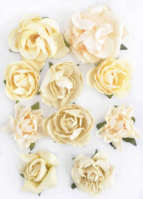 KaiserCraft - Paper Blooms - Buttercream