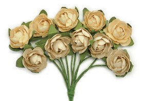 KaiserCraft - Mini Paper Blooms - Honey