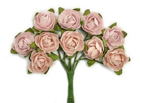 KaiserCraft - Mini Paper Blooms - Dusty Pink