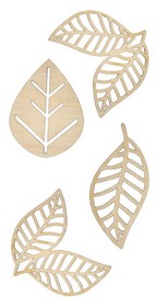 KaiserCraft - Wood Flourishes - Leaves