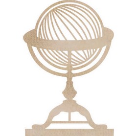 KaiserCraft - Wood Flourish - Globe