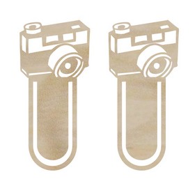 KaiserCraft - Wood Flourish - Camera Clips