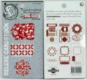 Bella - Fundamentals - Delux Die Cuts - Red Foil