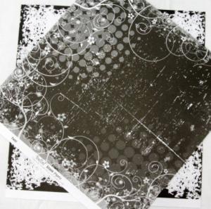 Bella - Grace Collection - Twirl - 12x12" Double Sided Paper