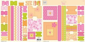 Heidi Grace - Bouquet - Flocked Tags - Punchouts - Add-ons