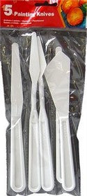 Reeves - Painting Knives pk 5 assorted