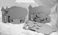 RW Laser Cuts - Cupcake Album - Chipboard