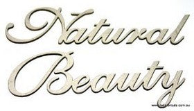 RW Laser Cuts - Natural Beauty - Chipboard