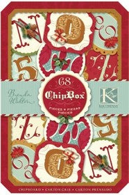 K & Co - Evergreen Collection - Alphabet Chipbox