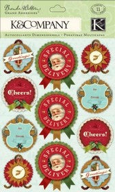 K & Co - Evergreen Collection - Medallions - Grand Adhesions