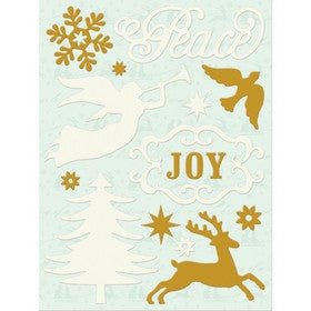 K & Co - Evergreen - Flocked Stickers