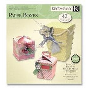 K & Company - 12x12" Crafting Pad - Formal Cardstock Boxes - Paper Boxes